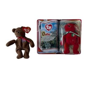 Ty McDonald's Teenie Beanie Babies Osito Mexico Bear International Bears II 1999